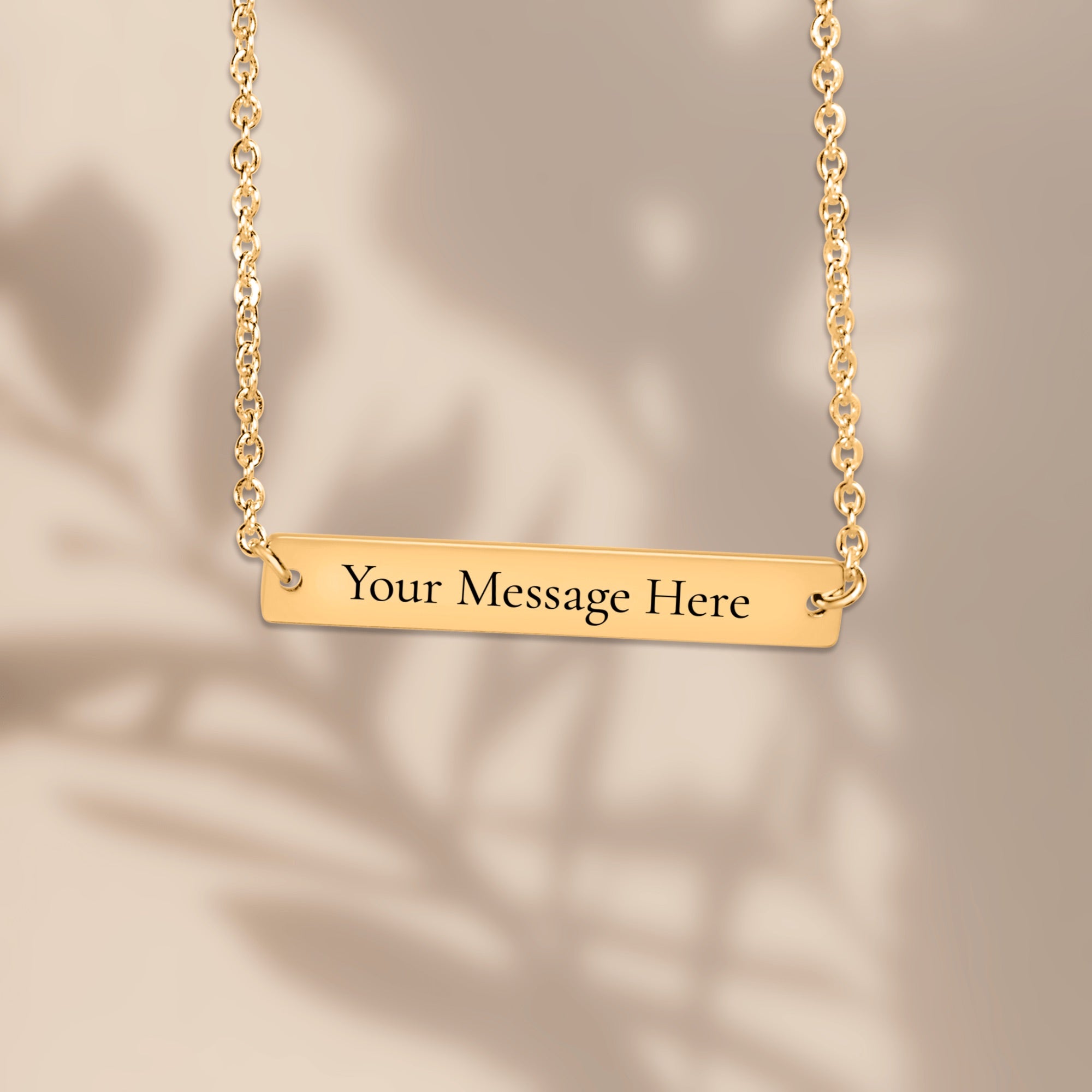 new Always With Me- Personalised Bar Necklace