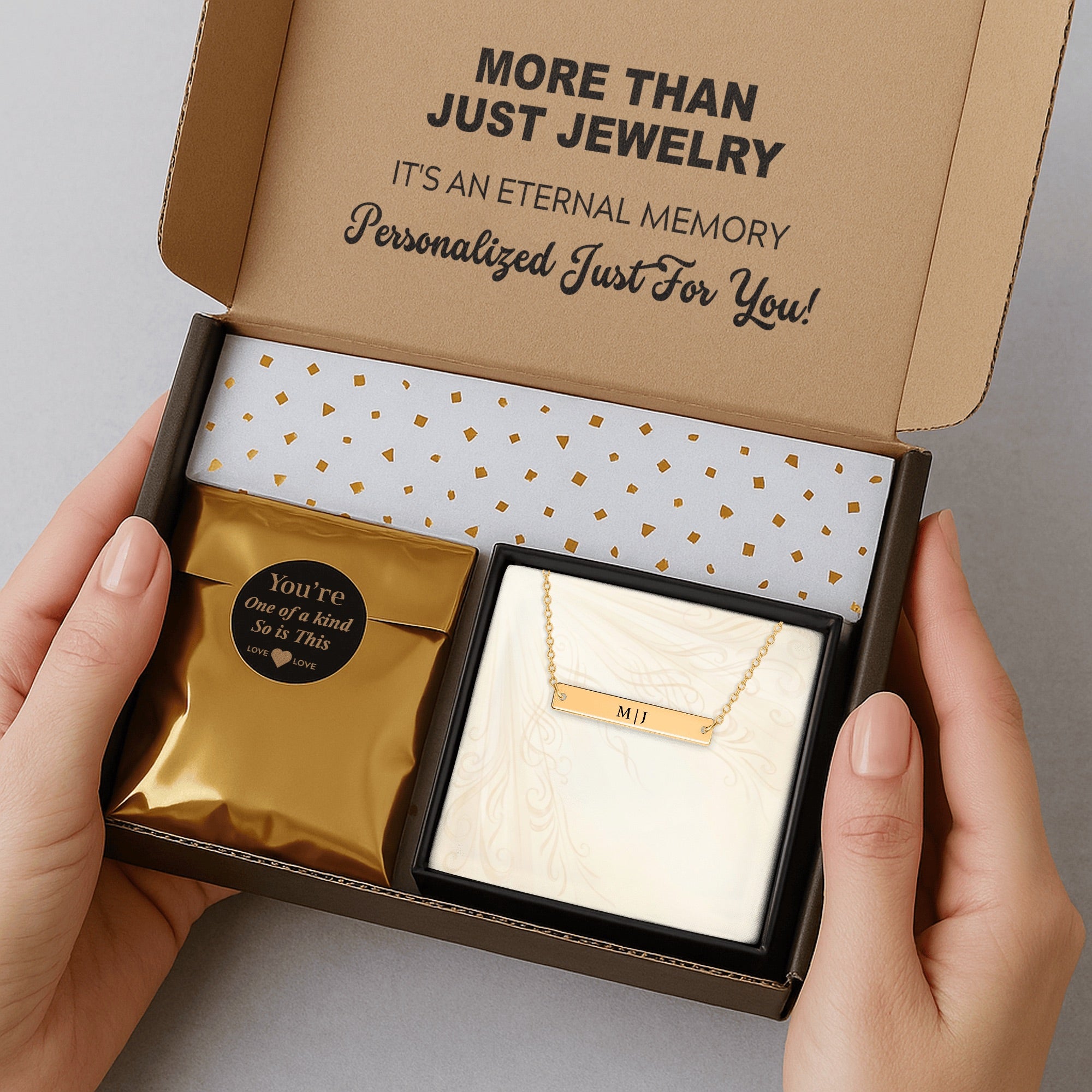 Always With Me — Personalized Bar Necklace