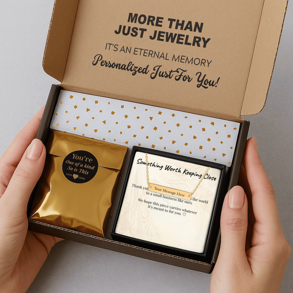 new Always With Me- Personalised Bar Necklace