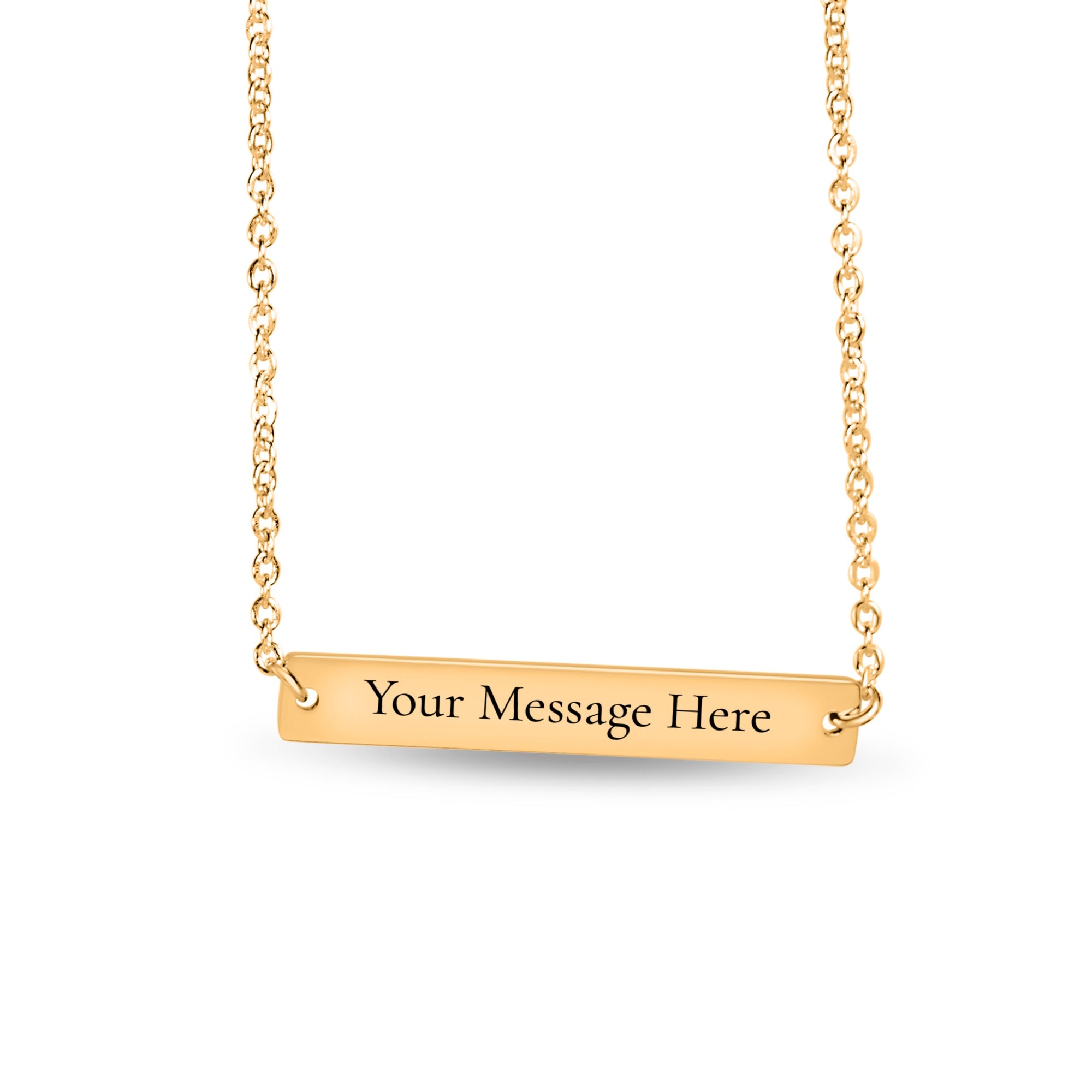 new Always With Me- Personalised Bar Necklace